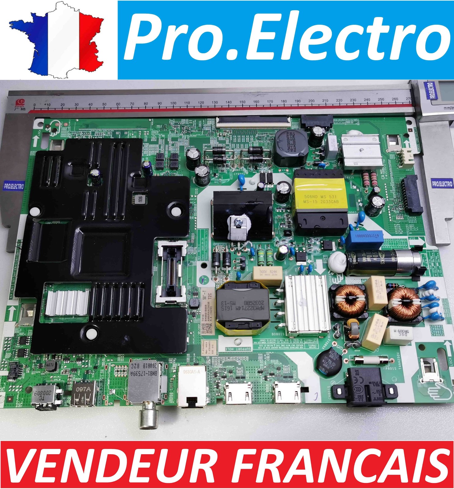 Carte mère stable Samsung BN96-51899B interface fluide UE50TU7125K