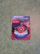 Captain America Spinner Shield Keychain Brave New World New! Marvel Studios