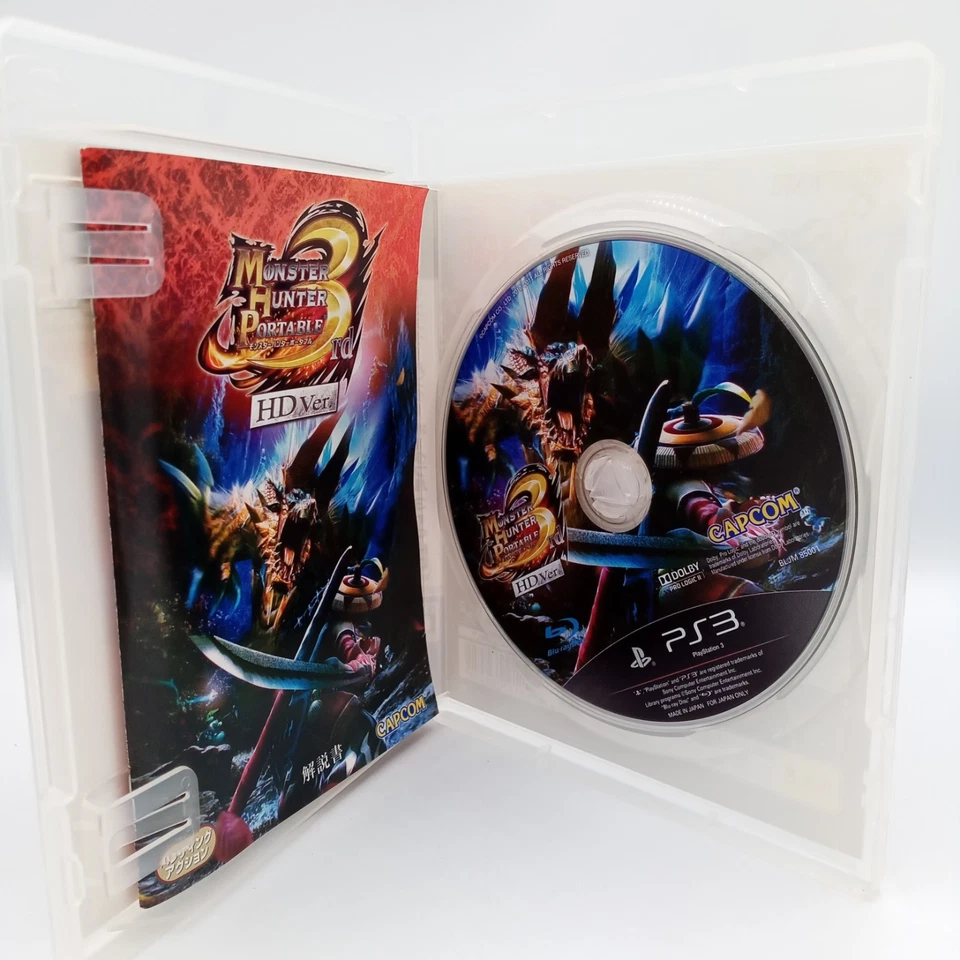 Monster Hunter Portable 3rd PS3 PlayStation 3 Original Japanese CIB Complete - Image 4 of 4