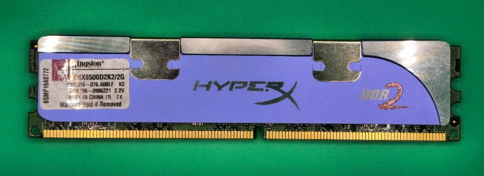 Kingston DDR2 HyperX KHX8500D2K2/2G BSMP16A0772 Arbeitsspeicher