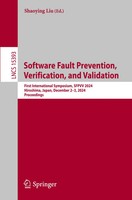 Software Fault Prevention, Verification, And Validation | Shaoying Liu | Buch