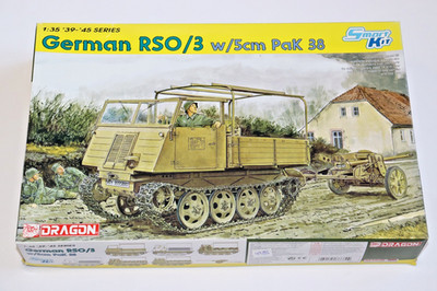 DRAGON SMART KIT 6684 GERMAN RSO/3 w/5CM PAK 38 1:35