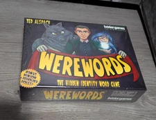 Bezier Games Werewords Hidden Identity Word Game Board Game (2017) Mfg Sealed!