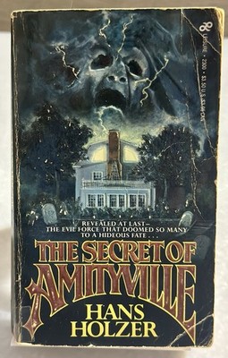 SECRET OF AMITYVILLE By Hans Holzer *RARE* 1985 Horror Paperback