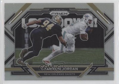 2022 Panini Prizm Lockdown! Silver Prizm Cameron Jordan #L-16 0ky0