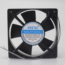 XKETAI KT12025HSL 220/240V 0.10A 12025 Double Ball Cabinet Cooling Wind 2-wire