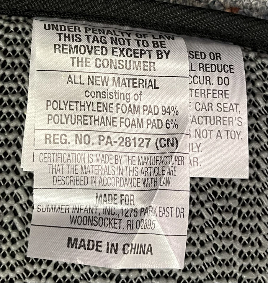 Протектор автомобильного сиденья черный, водонепроницаемый чехол на сиденье подушечка mfg: Summer Infant - Изображение 4 из 4