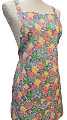 Easter Eggs With Glitter BIB Apron for Woman Large Pocket