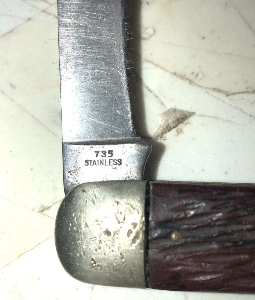 Vintage Schrade Walden NY USA 735 Sailors Rigging Pocket