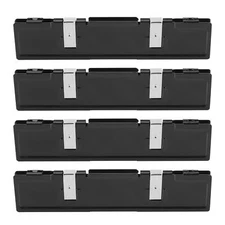 4PCS Aluminum Memory Heatsink Cooler for DDR2 DDR3 DDR4 RAM Cooling Black