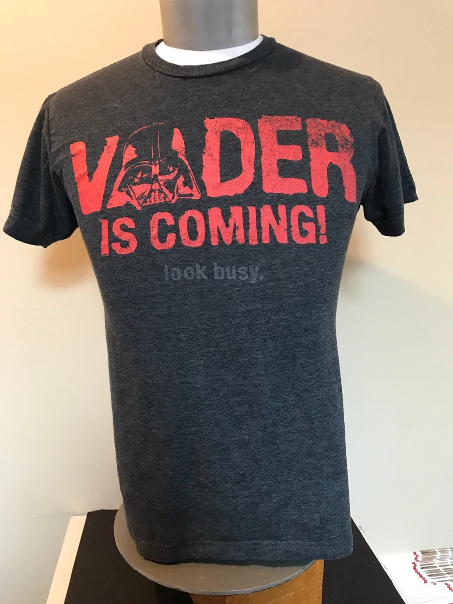 T-shirt Vader Taille L Noir Coton Premium - Sérigraphie Originale De 2007 - Neuf Sans étiquettes