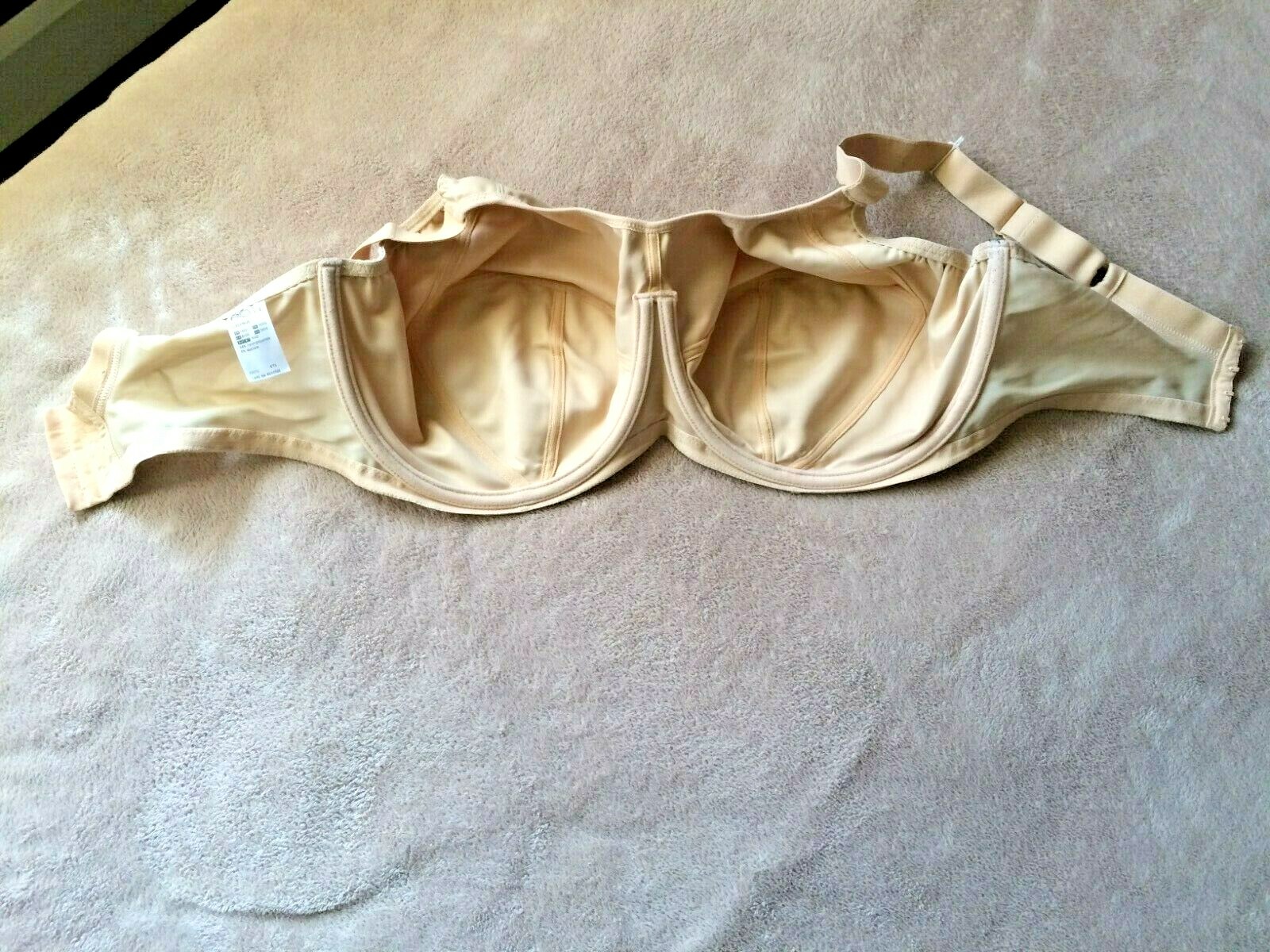 Elomi Energise 38J Nude High Impact Full Cup Coverage Sports Bra 8041