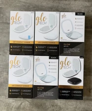 GloTech Led Compact Magnifying Small Mirror 1X and 10X (Bulk Mix Condition)