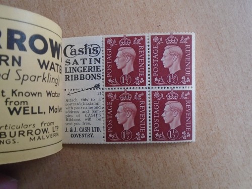 BD24 George VI 1938 5/- Stitched Booklet Edition 21. - Picture 3 of 10