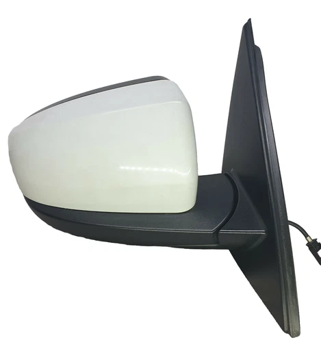 GENUINE BMW X5 E70 DRIVER'S RIGHT WING MIRROR WHITE INC CAMERA 7136887/7181175