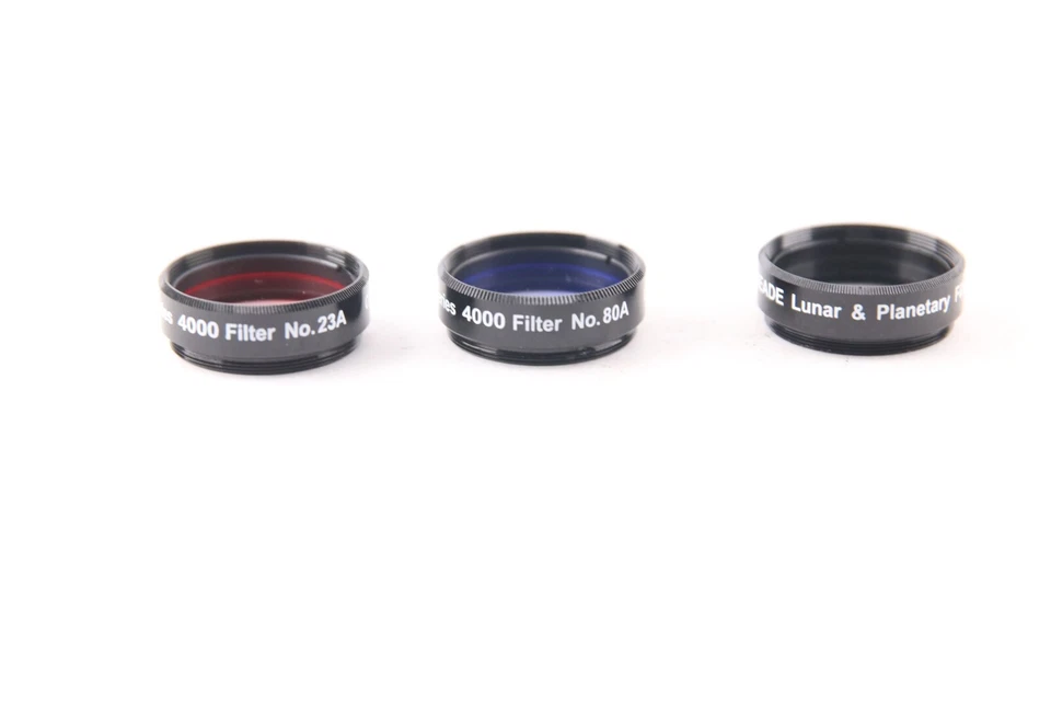 Meade color filter kit - No 23A, 80a, lunar &planetary filter for Telescope - Image 4 of 4