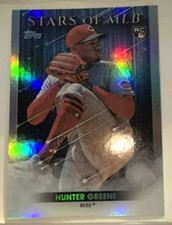 ⚾⚾2022 Topps HUNTER GREENE Foil BLUE Refractor Top Prospect RC⚾⚾