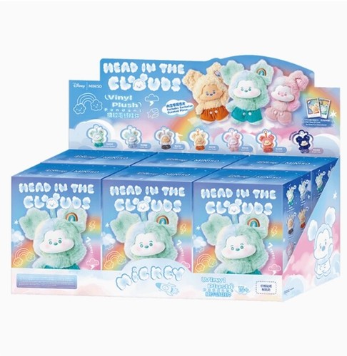 MINISO Disney Mickey Cloud Fantasy Series Vinyl Plush Blind Box Cute AUTHENTIC - Picture 3 of 23