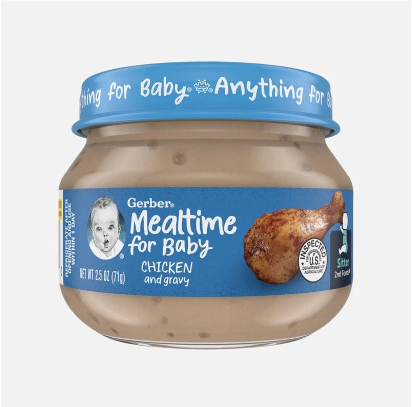 Chicken and sale gravy baby food