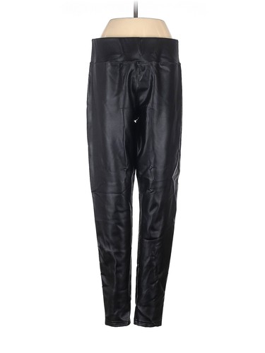 Nordstrom Rack Women Black Faux Leather Pants M | eBay