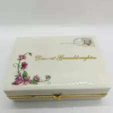 Ardleigh Elliott Dear Granddaughter Porcelain Music Box 2005 Ltd Edition Gift