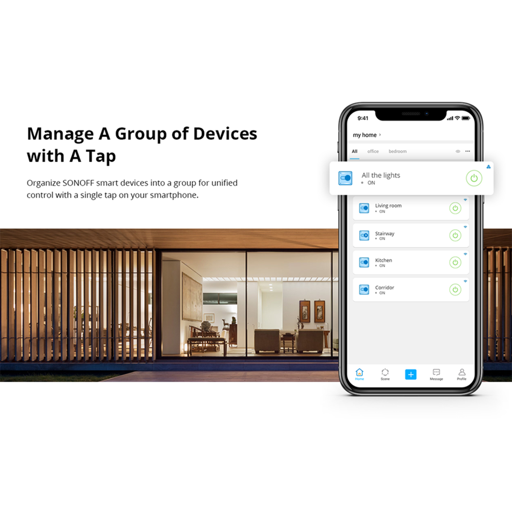 Sonoff Modulo Inteligente Y Controlador De Luces