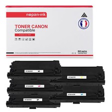 Toner 040 BK (x2) + 40 C (BK x2 + Couleur)Compatible pour CANON x5- NOPAN-INK