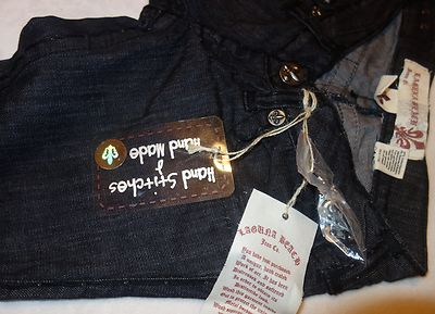Laguna Beach Jeans Manhattan Beach Straight Leg pants Fleur De Lis sz 25 new