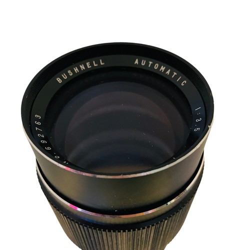 #8004 Large Bushnell Automatic Zoom Lens 1:3.5 F= 200mm Camera Lens Pentax P-CS - Picture 2 of 9