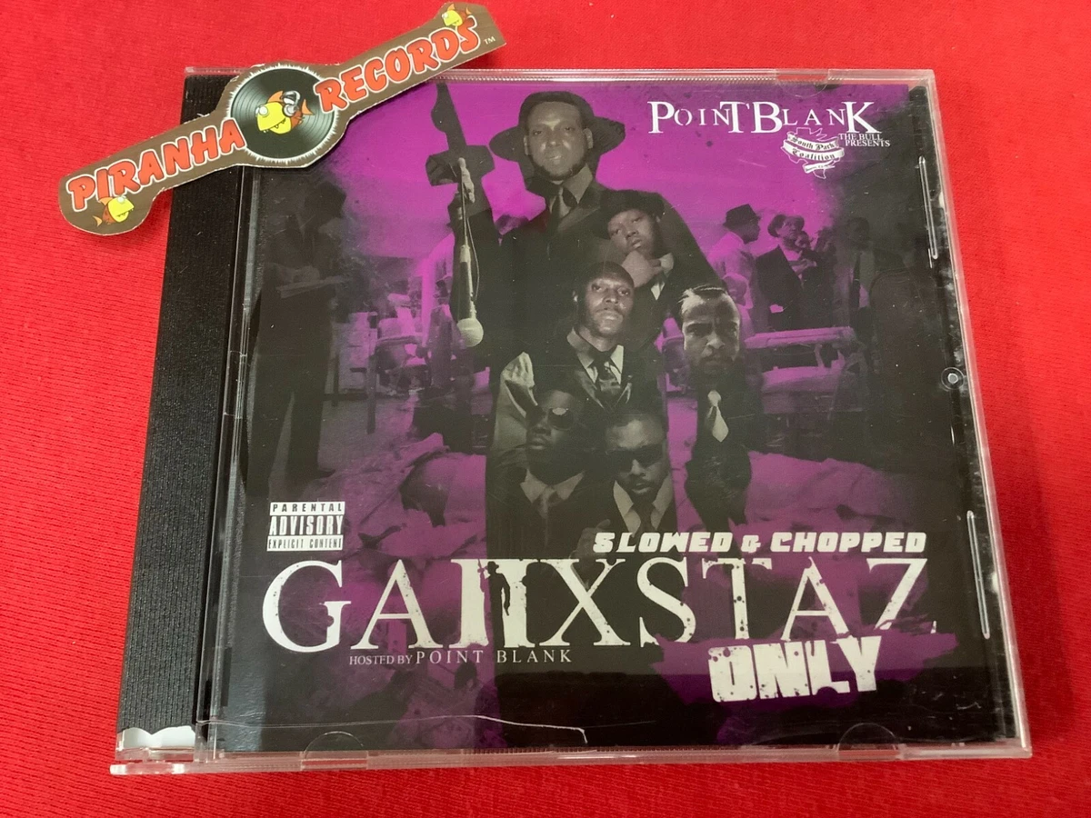 POINT BLANK GANXSTAZ ONLY Rap CD NEW Piranha Records
