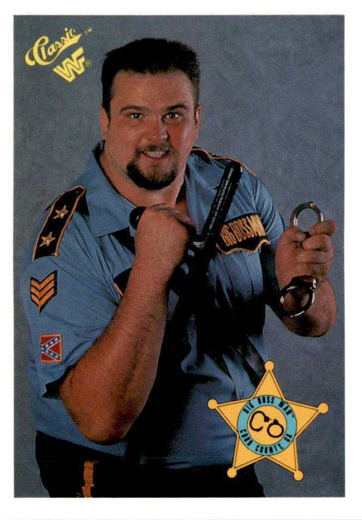 1989 Classic WWF #103 Big Boss Man | eBay