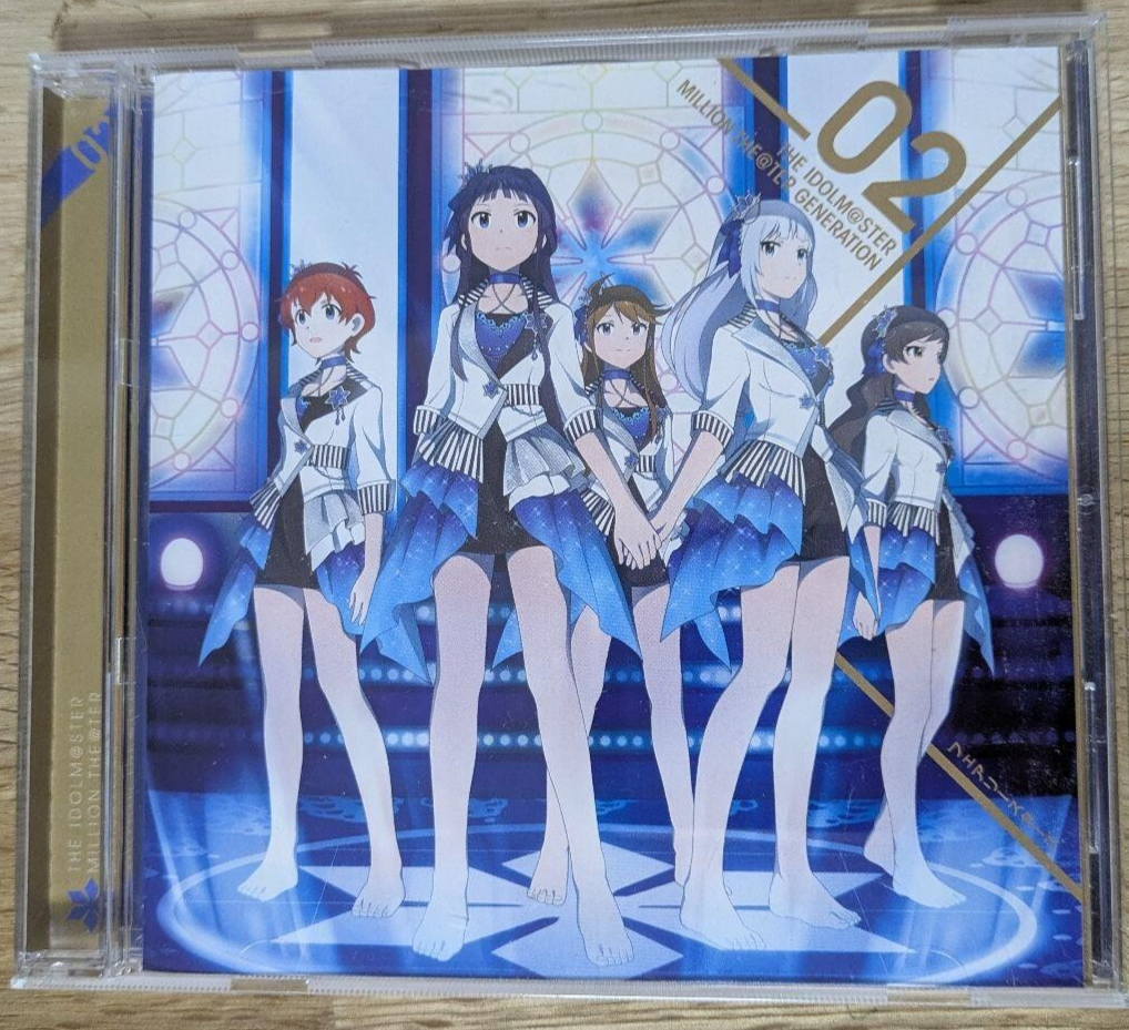 Japanese anime THE IDOLM@STER MILLION LIVE! CD THE@TER