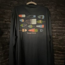 Tailor Vintage Long Sleeve Tee Shirt Mens XXL Quick Dry NEW UPF 50+ Sun Fishing