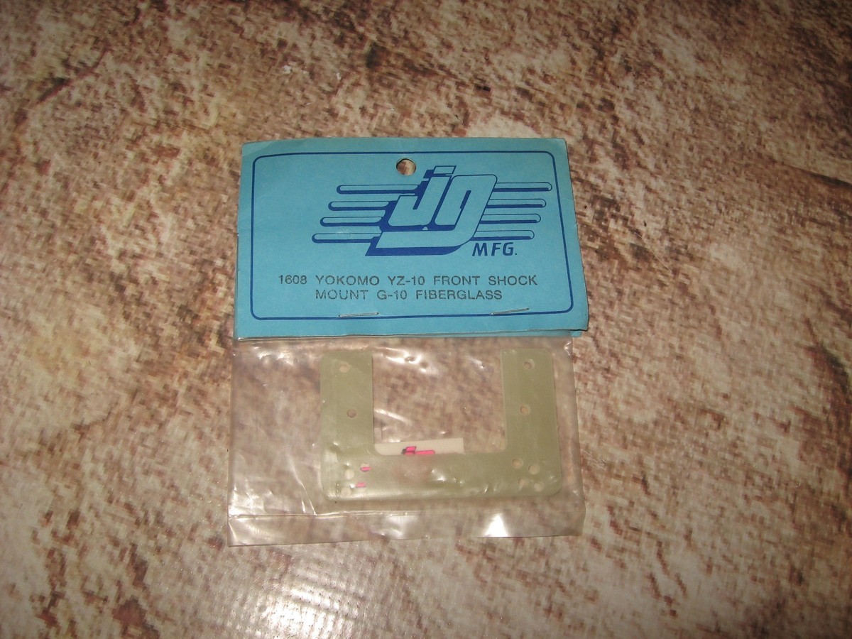 Vintage JG RC Yokomo YZ10 YZ-10 Front Shock Tower Glass (1) 1608
