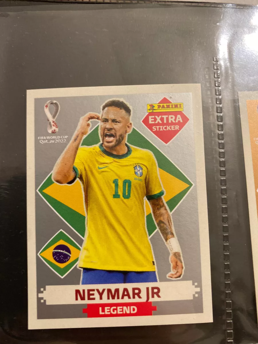 NEYMAR JR EXTRA LEGEND SILVER - WORLD CUP QATAR 2022 - ARGENTINA VERSION -  RARE