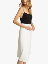 Reiss Isablella Colour Block Midi Dress Size 10 UK/US6/EU38