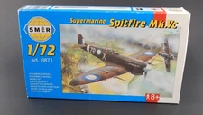 SMER Spitfire Mk.Vc Fighter Model Kit 1/72 Scale Plastic