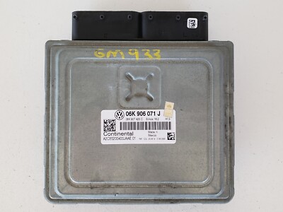 2015 VW Passat 06K 906 071 J Computer Brain Engine Control ECU ECM EBX Module