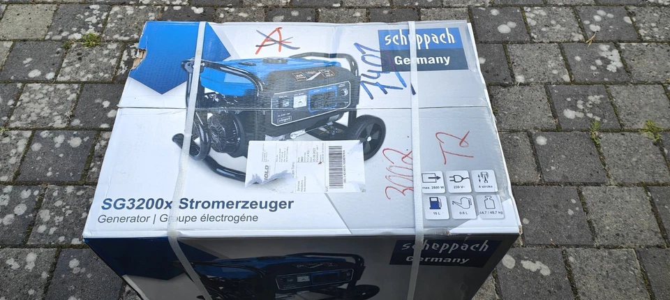 scheppach stromerzeuger benzin - Bild 3 von 4