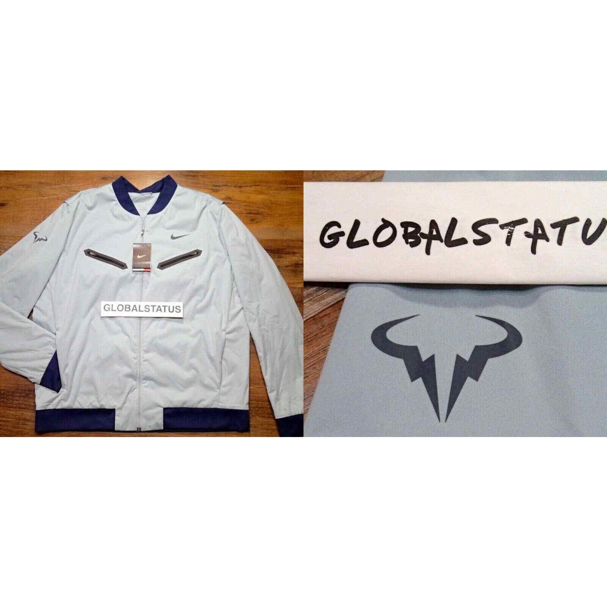 Rafael Nadal NIKE TENNIS トラックジャケット NIKE RAFAトラックジャケット ラファエルナダル Rafael Nadal