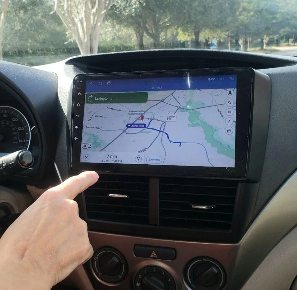 For Subaru WRX 2008 2009 2010-2014 9" Apple CarPlay Car Radio Android 13 4+64GB Foto 4 de 4