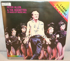 Laserdisc a Peter Allen and the Rockettes At Radio City Music Hall