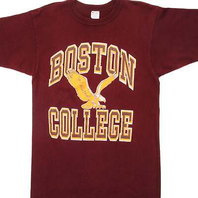 VINTAGE CHAMPION BOSTON COLLEGE TEE SHIRT 1980S SIZE SMALL VINTAGE CHAMPION BOSTON COLLEGE TEE SHIRT 1980S SIZE SMALL