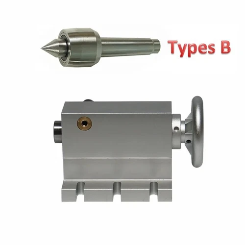 MT2 Activity Tailstock WIth 3 Heads Center Height 65mm CNC Router Lathe Machine - Bild 8 von 10