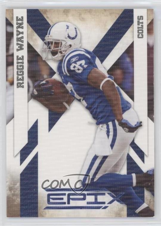 2010 Panini Epix Platinum 14/50 Reggie Wayne #44 00em