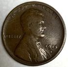 1915-S Lincoln Wheat Cent Penny 1c ~VG Very Good Condition Early Date~ 3524