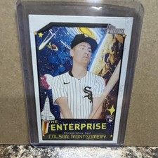 2026 Topps Heritage Colson Montgomery Rookie Insert The Enterprise #TE-CM