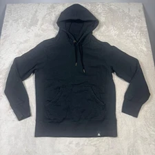 NWOT American Giant Mens Classic Pullover Hoodie Sweatshirt M Black Made In USA