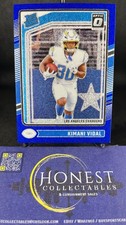 Kimani Vidal (RC) - 2024 Panini Optic Blue Glitter Prizm Rated Rookie #262