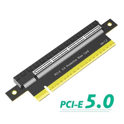PCI-E Express 5.0 16X Extender-Riser-Kartenadapter (Stecker auf Buchse) P9O8